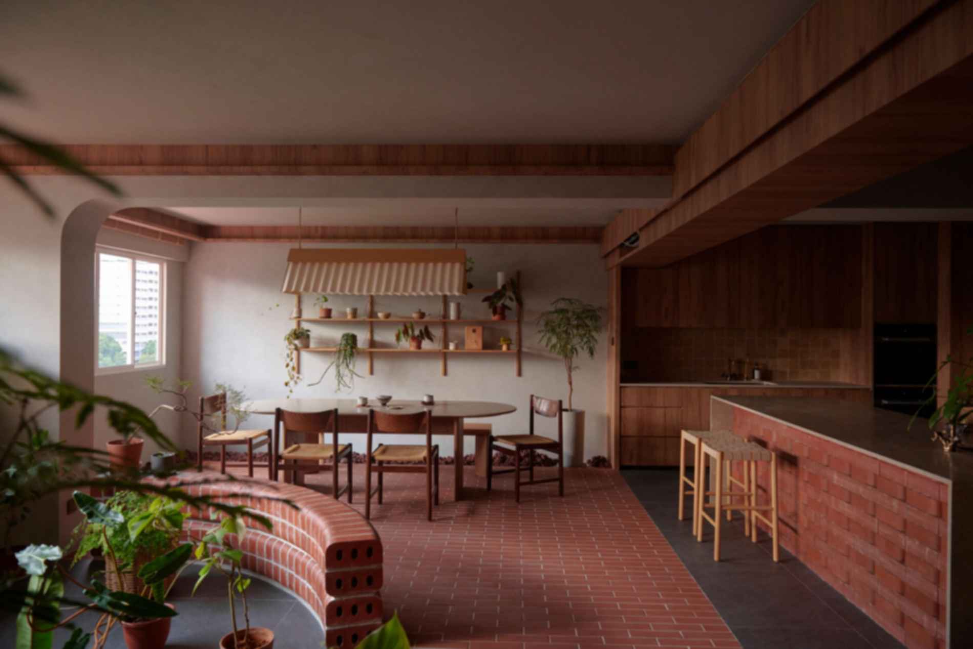 In a Park - Dining Area