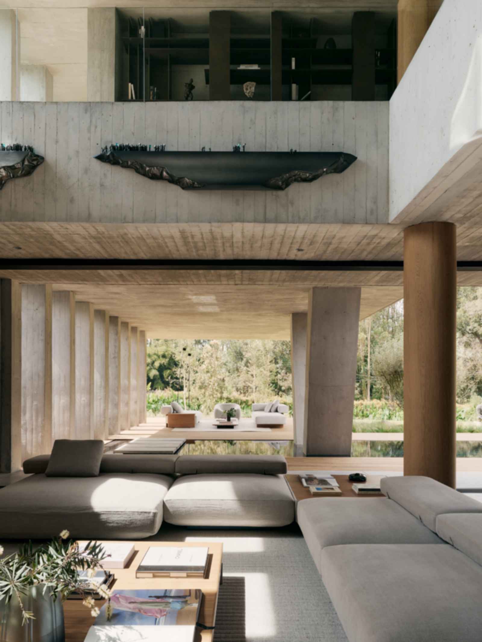 Haras House - Living Room