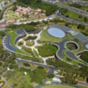 Taipei Flora Expo Pavilions - Aerial View