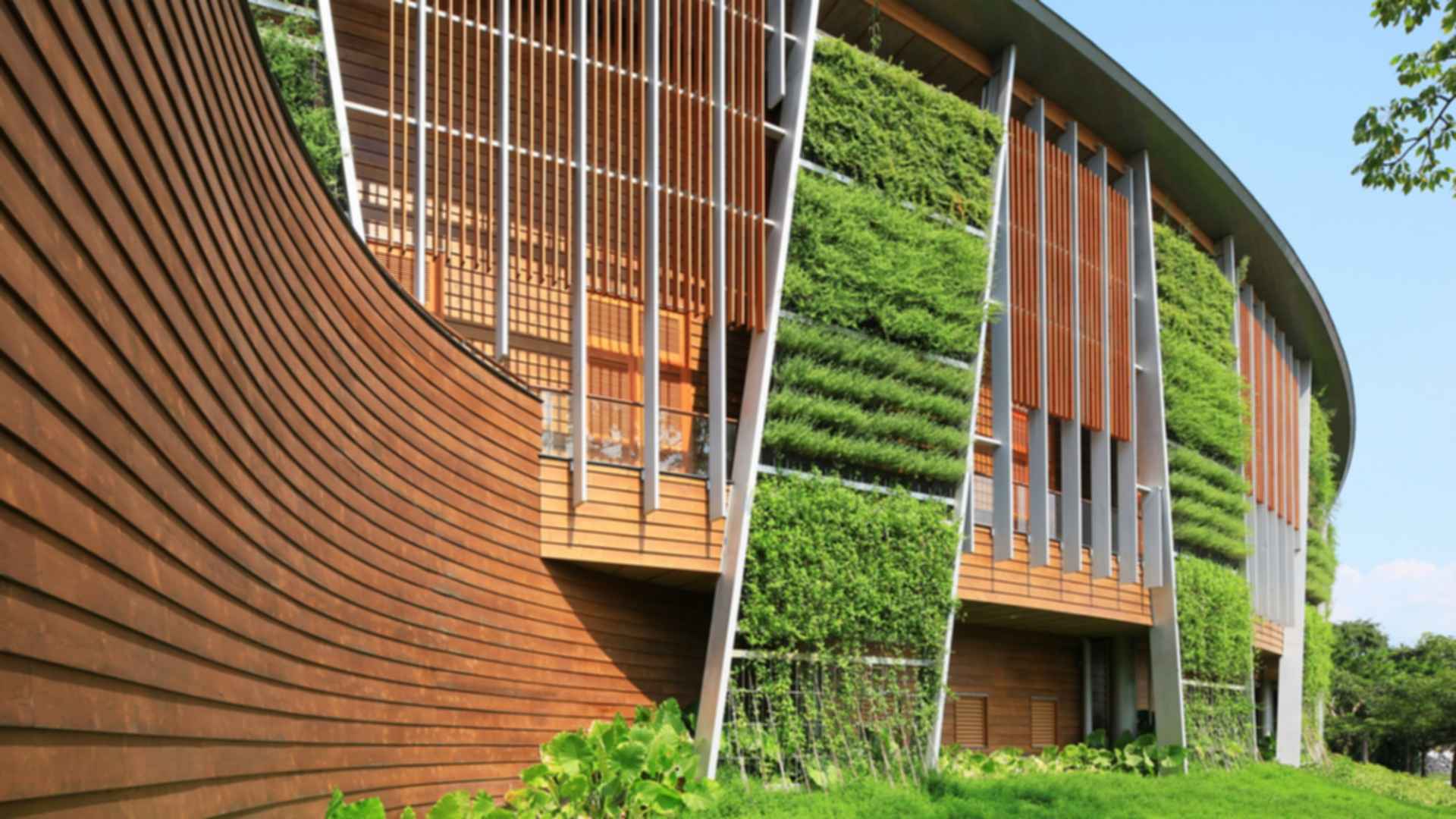 Taipei Flora Expo Pavilions - Façade