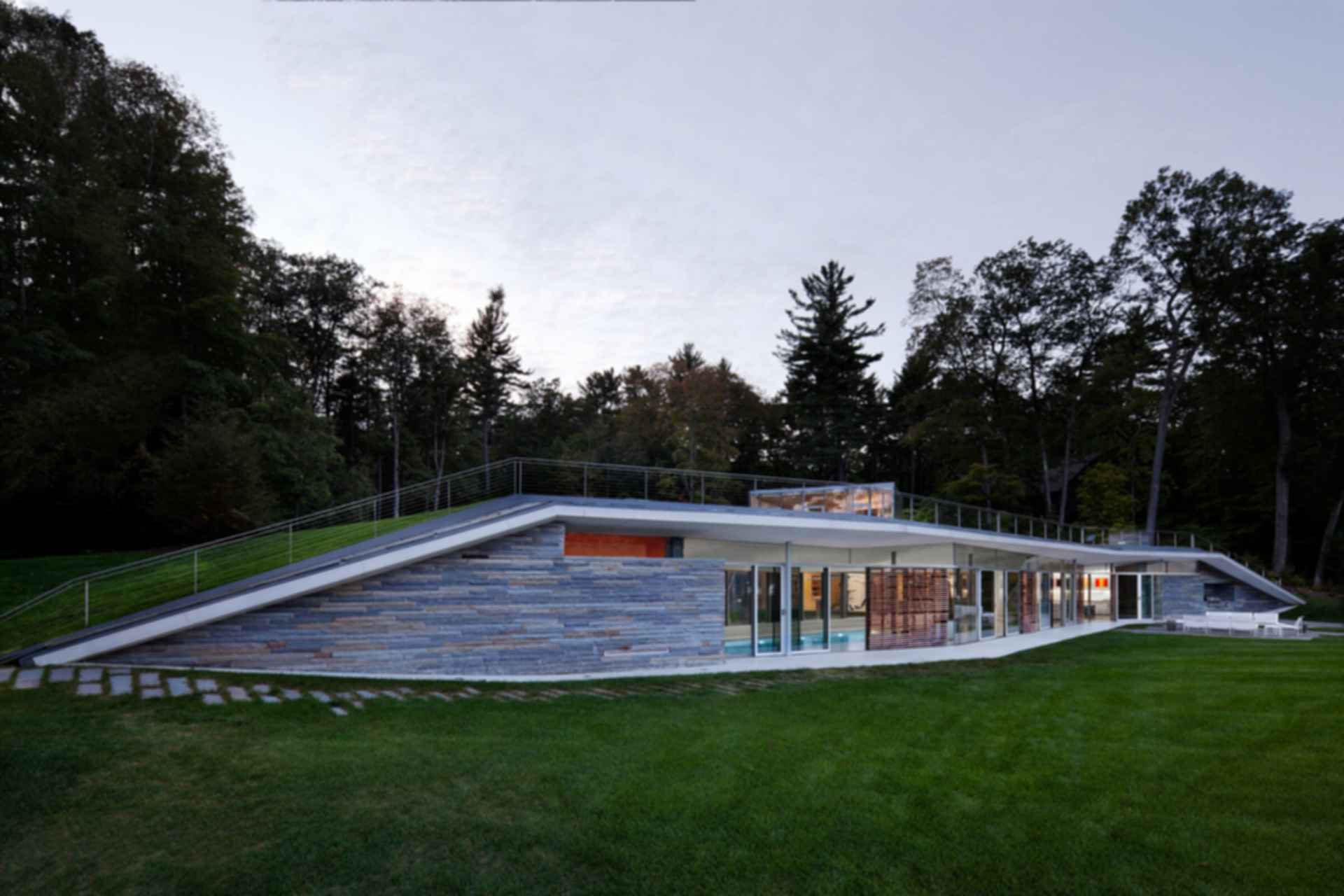 Lake George Pool Pavilion - Exterior