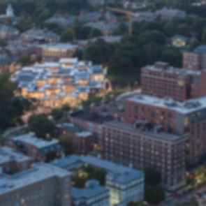 Bloomberg Student Center - Aerial View
