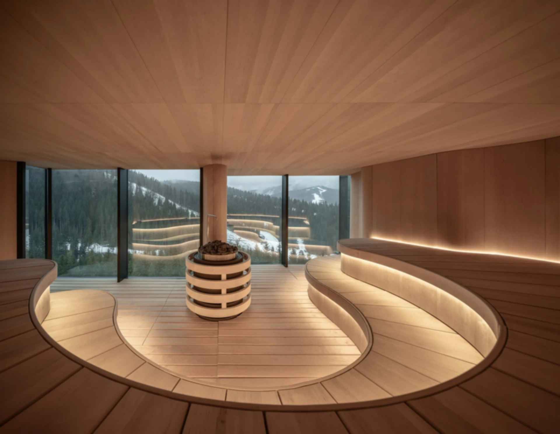 Mountain Residence Hotel Spa Zone - Interior Mountain Residence Hotel Spa Zone - Interior