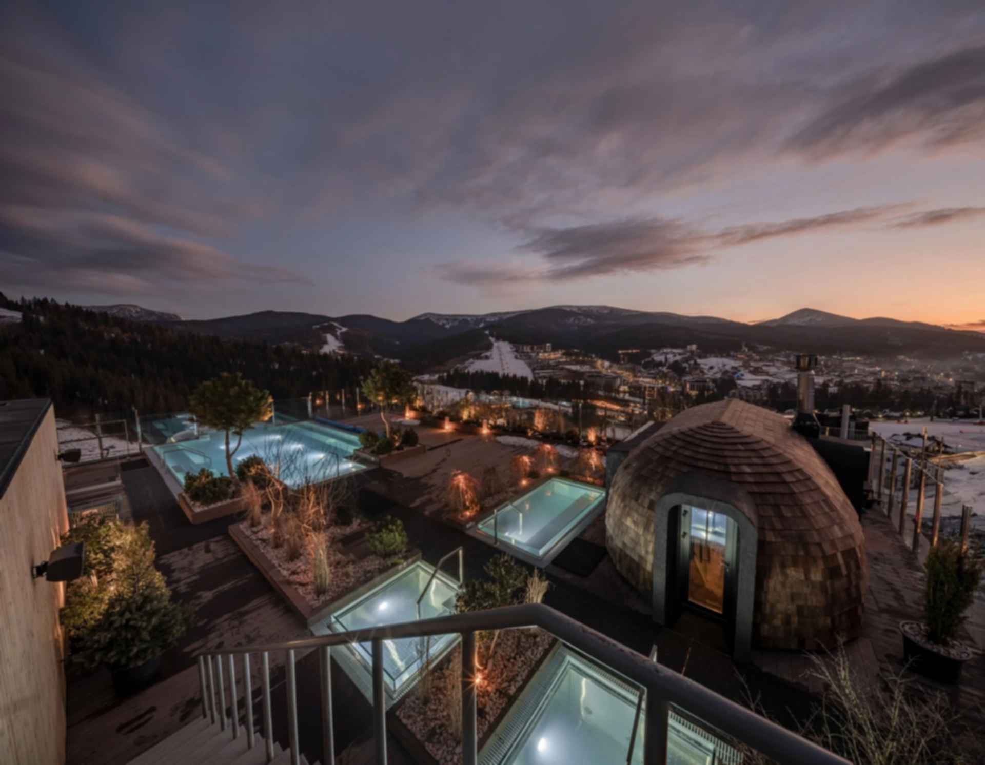 Mountain Residence Hotel Spa Zone - Rooftop Mountain Residence Hotel Spa Zone - Rooftop