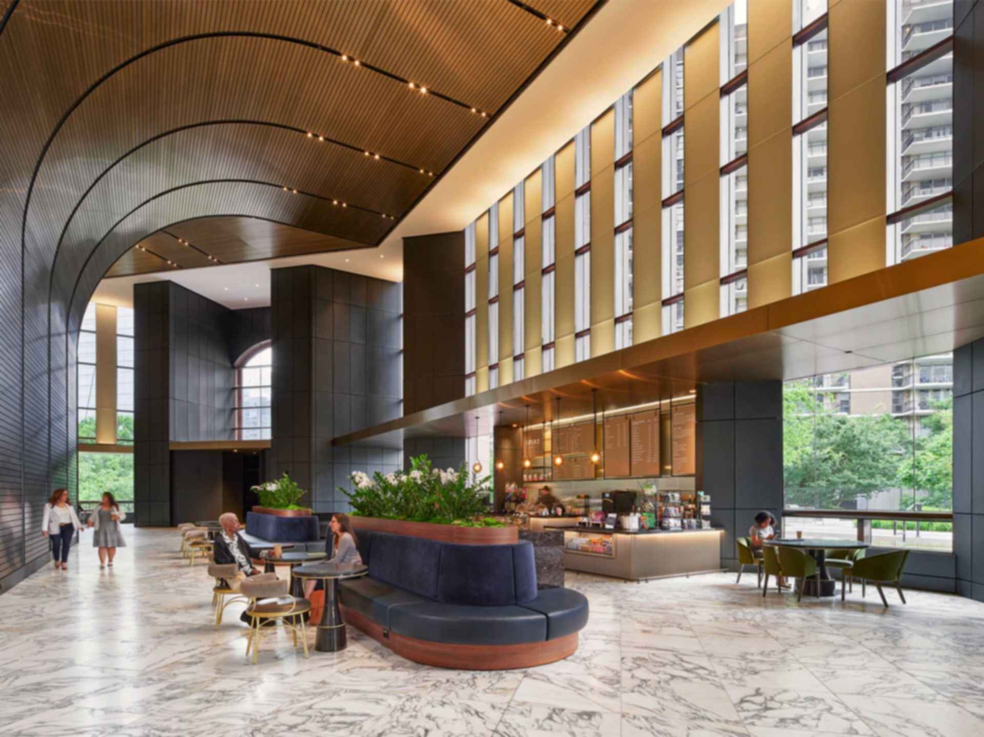 Bank of America Plaza - Interior