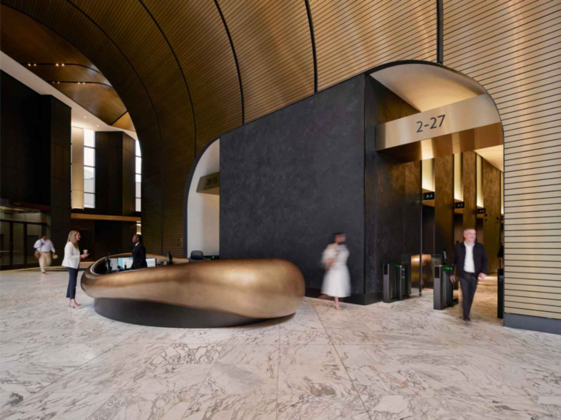 Bank of America Plaza - Reception