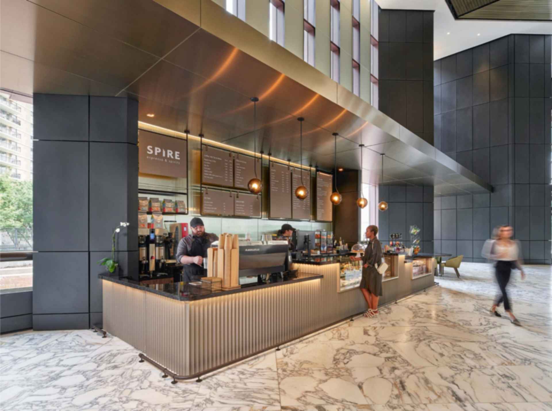 Bank of America Plaza - Cafe Bank of America Plaza - Cafe