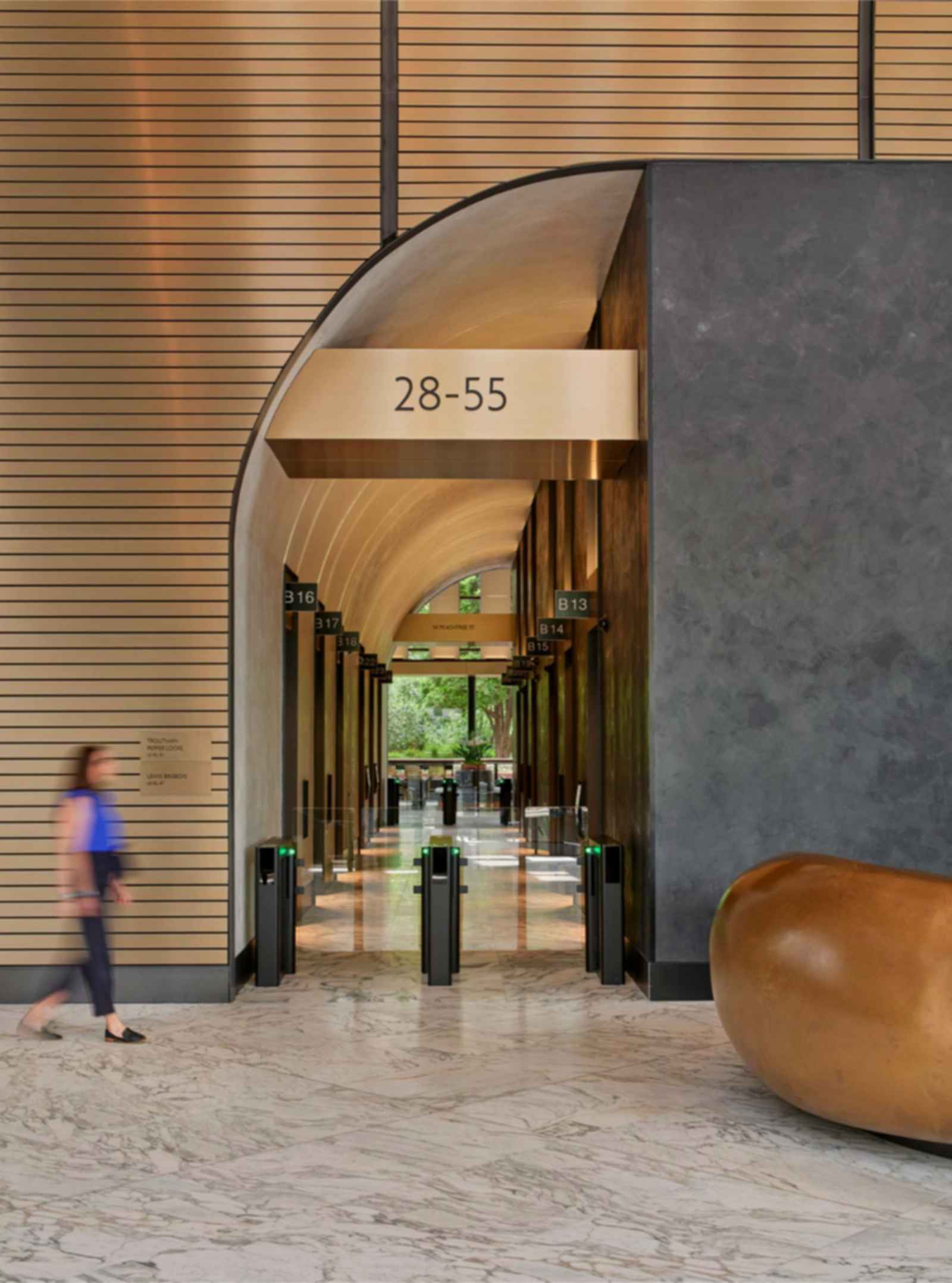 Bank of America Plaza - Elevators