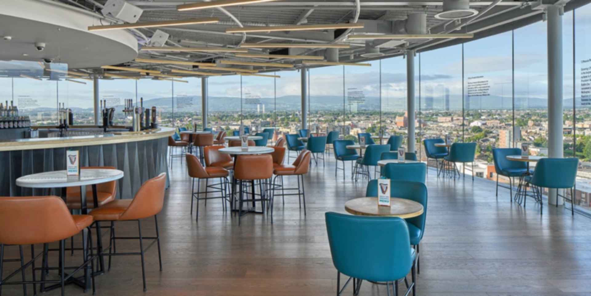 Guinness Storehouse Gravity Bar Expansion - Interior