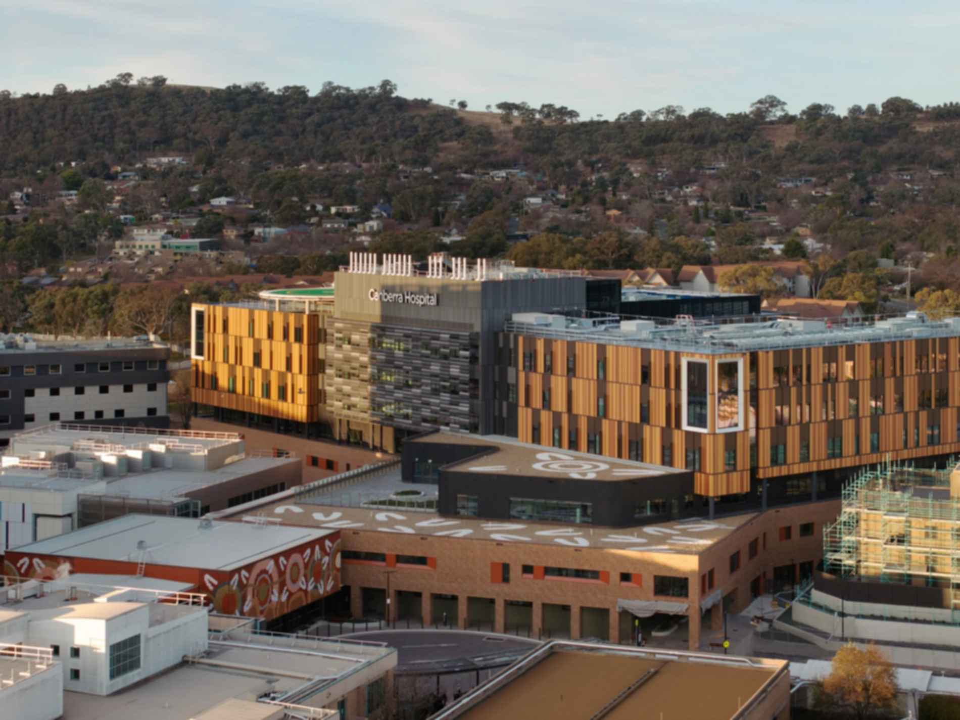 Canberra Hospital Expansion - Building 5 - Exterior Canberra Hospital Expansion - Building 5 - Exterior