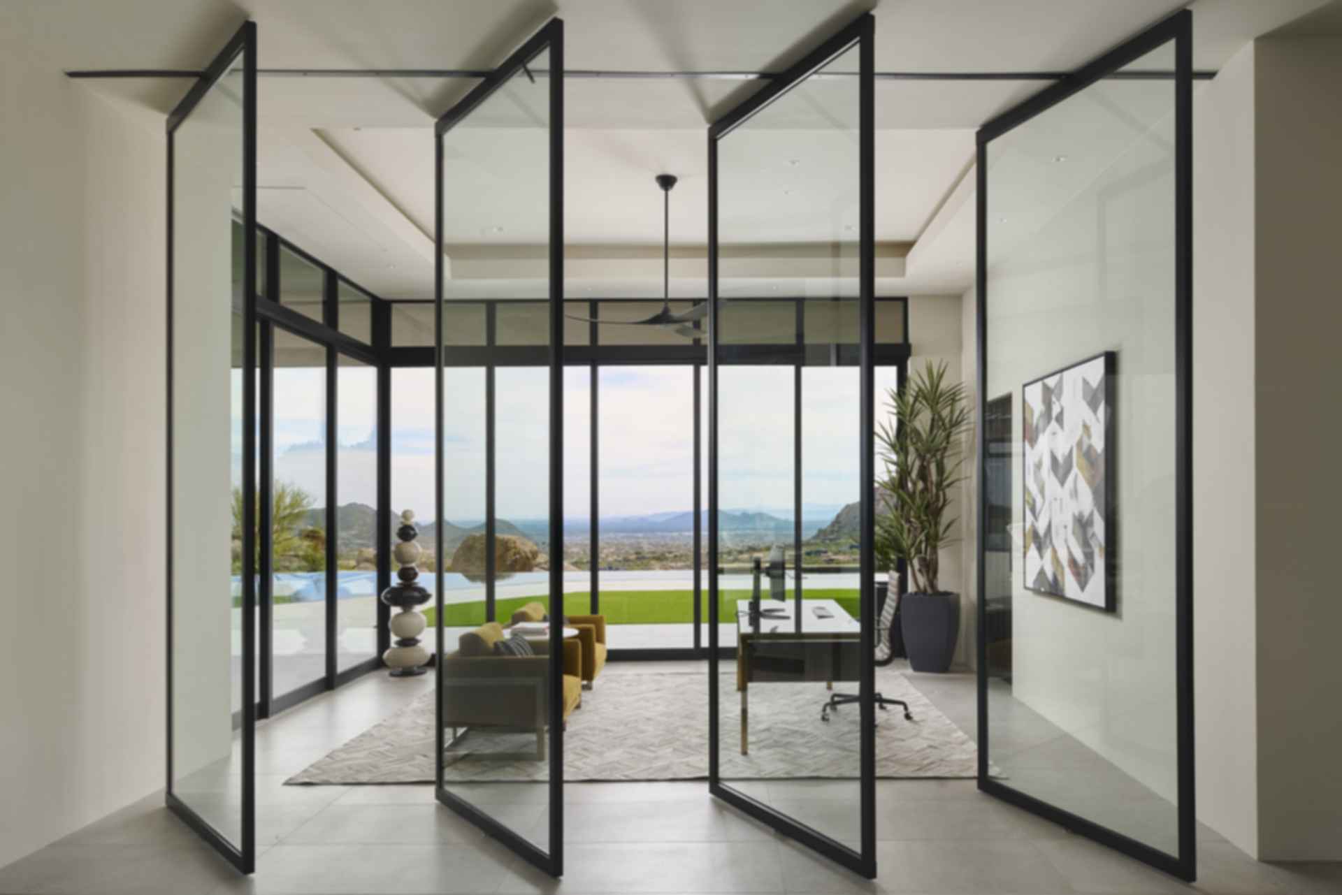 Pinnacle Canyon Residence - Pivoting Doors