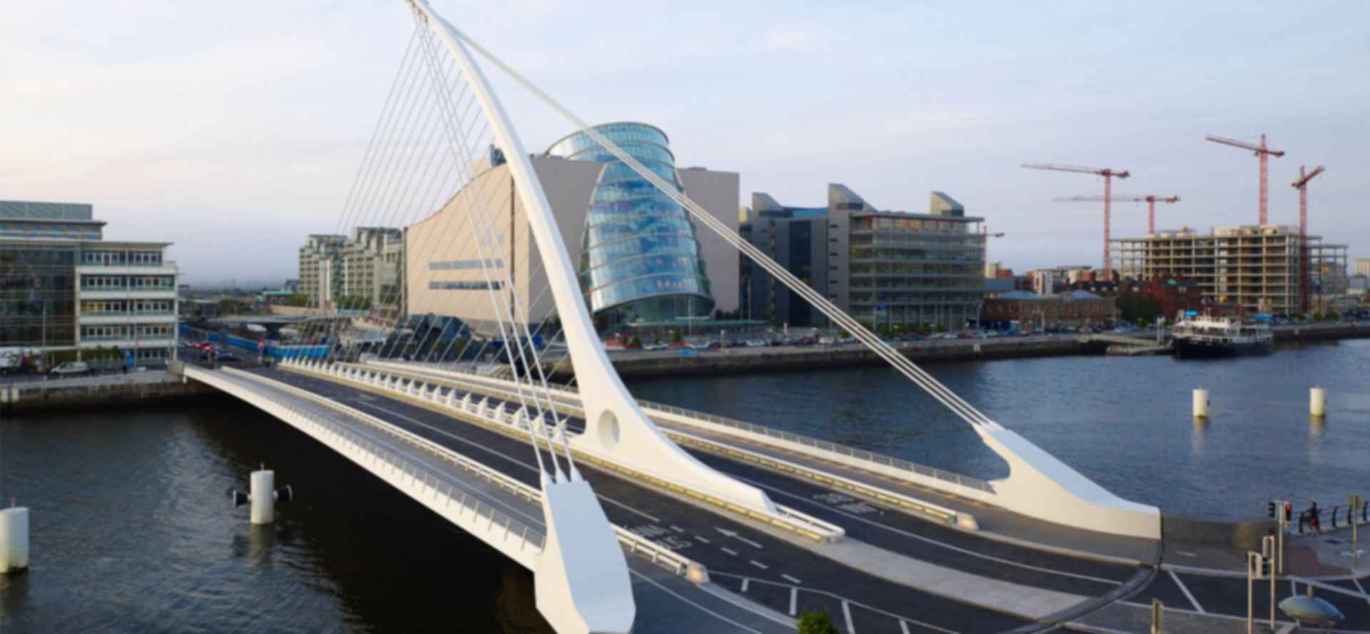Samuel Beckett Bridge - Normal Alignment
