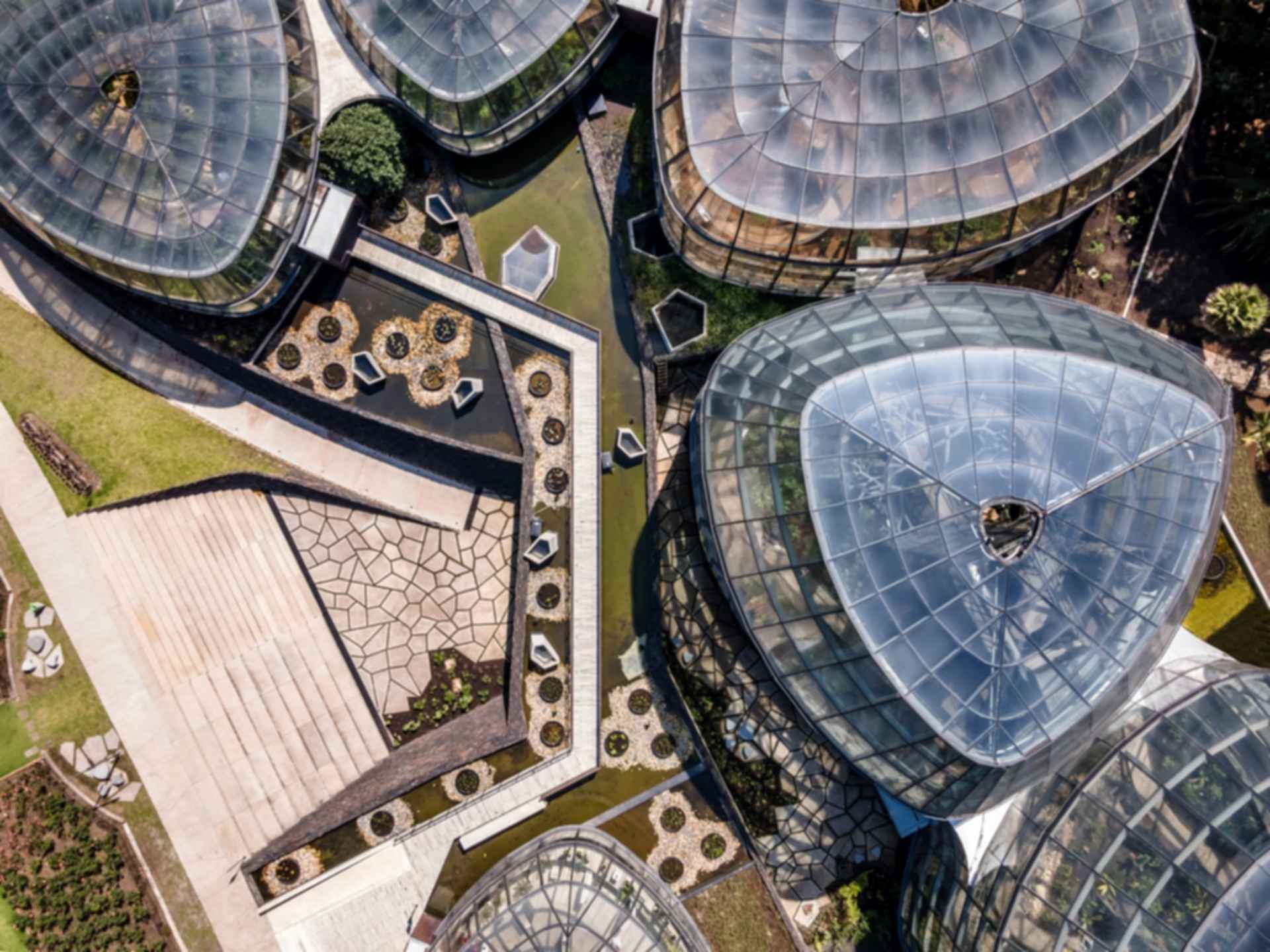 Tropicario Bogotá Botanic Garden - Aerial View