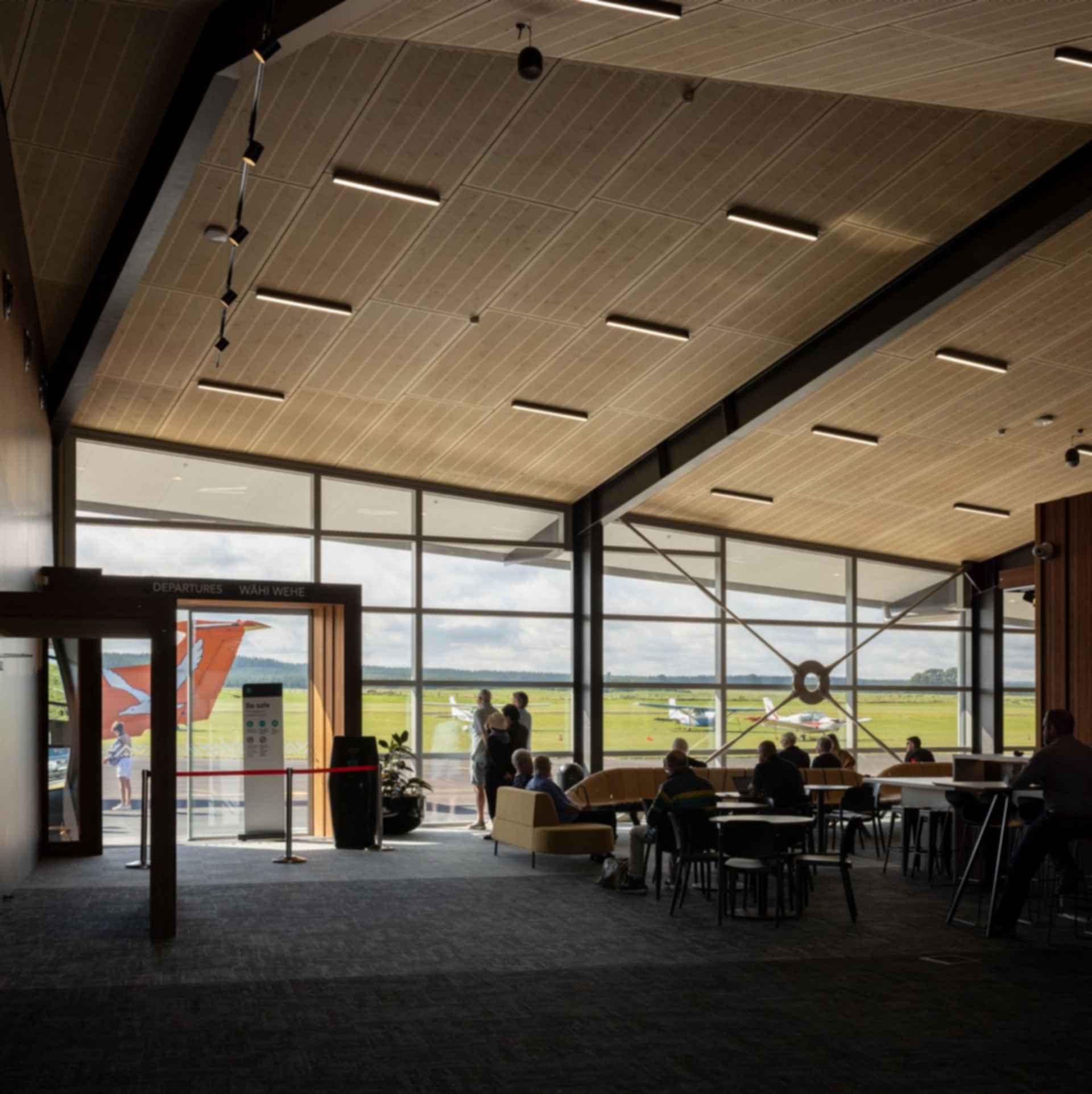Taupo Airport Terminal - Departure Lounge