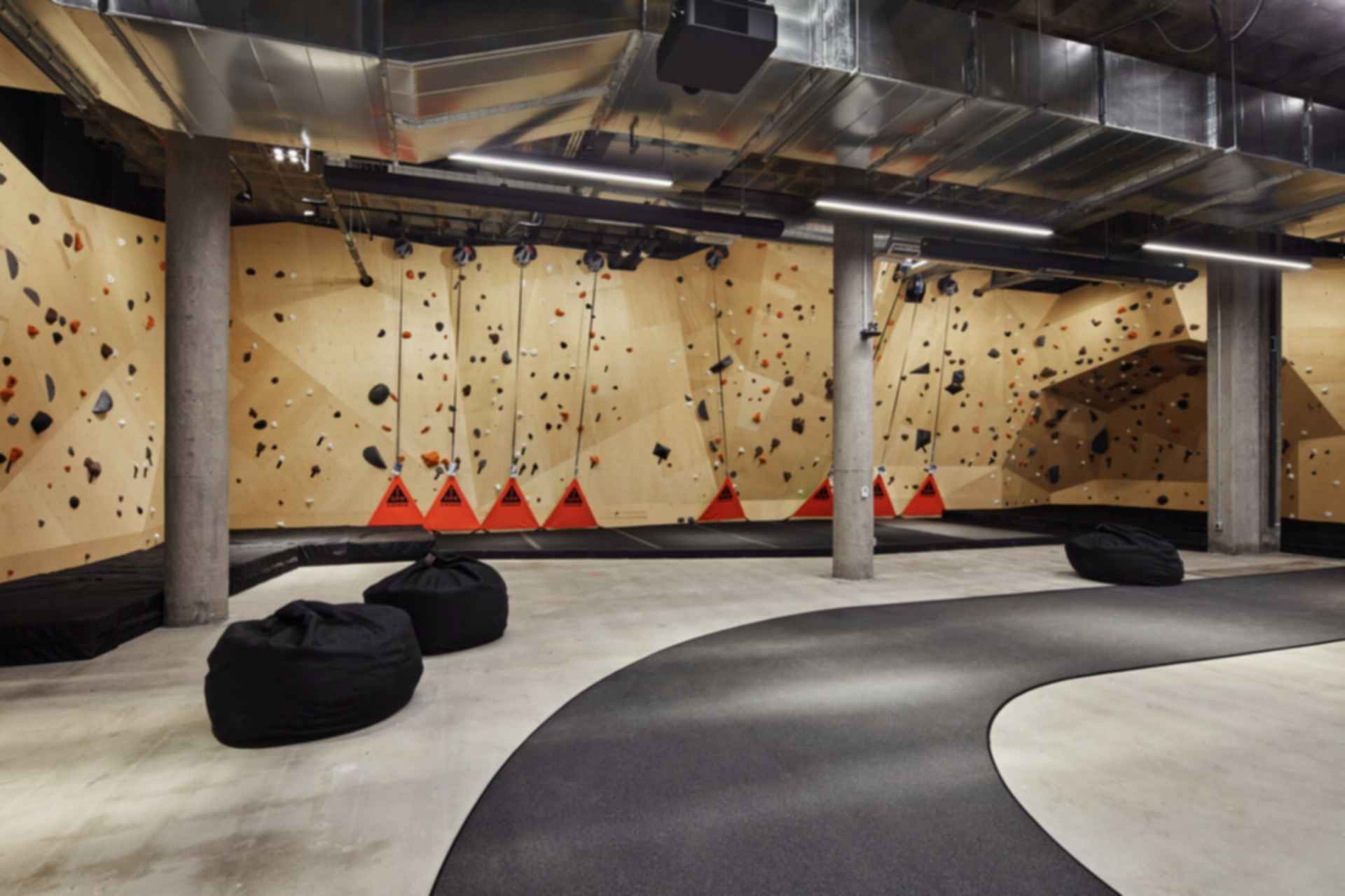 NOBULL Headquarters - Climbing Wall