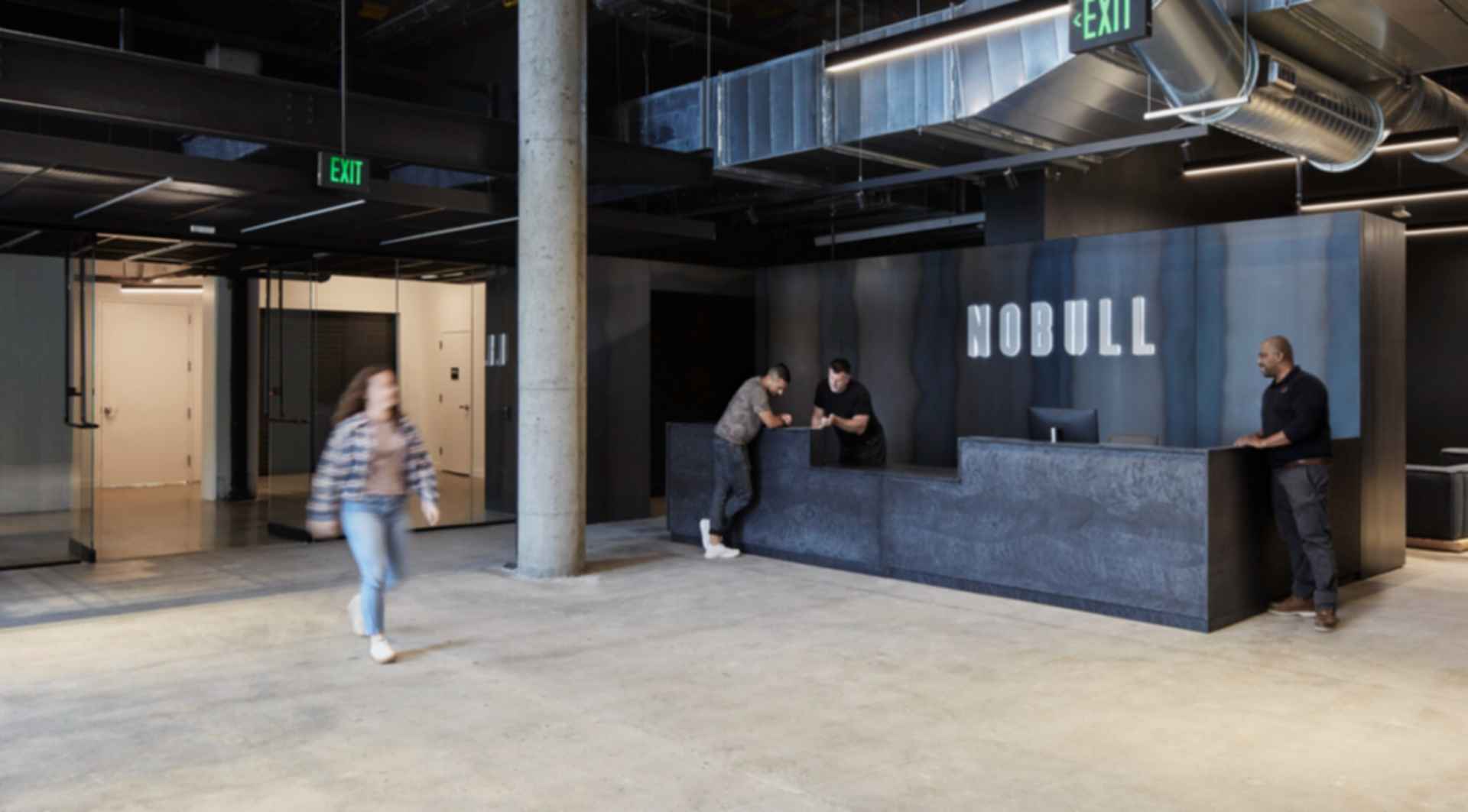 NOBULL Headquarters - Lobby NOBULL Headquarters - Lobby