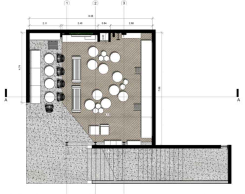 9 and Three Quarters Bookstore Cafe Floor Plan