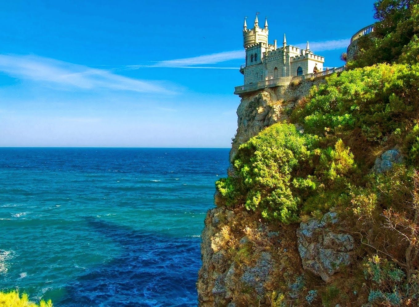 Swallow's Nest Castle Exterior