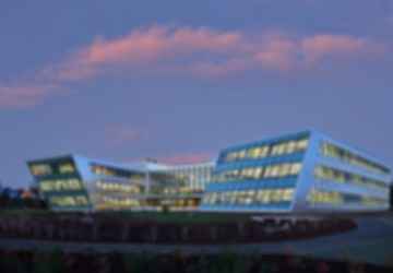 Federal Center South Building 1202 - Exterior at Night