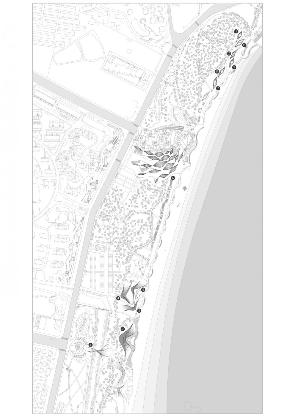 Public Bathroom - Floor Plan - modlar.com
