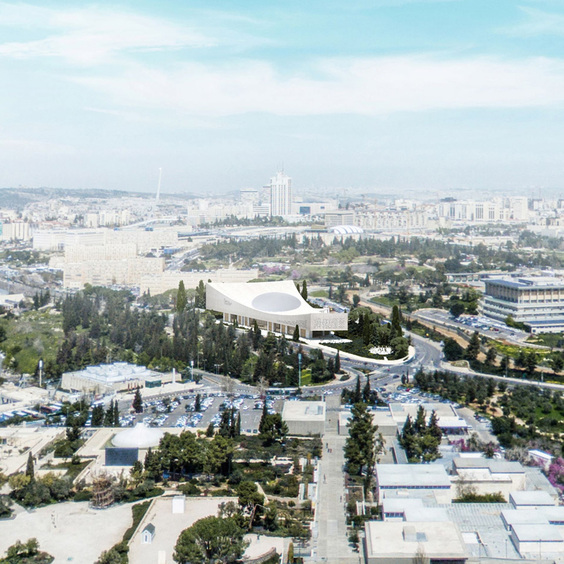 National Library of Israel concept design