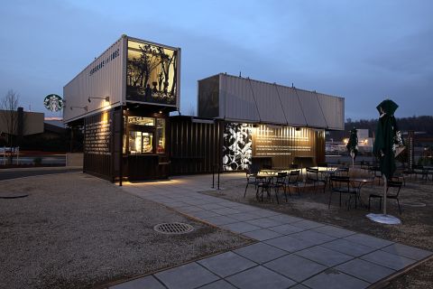 Starbucks Drive Through - Exterior - modlar.com