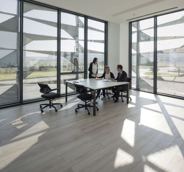 S2OSB Headquarters & Conference Hall - Interior Office - modlar.com