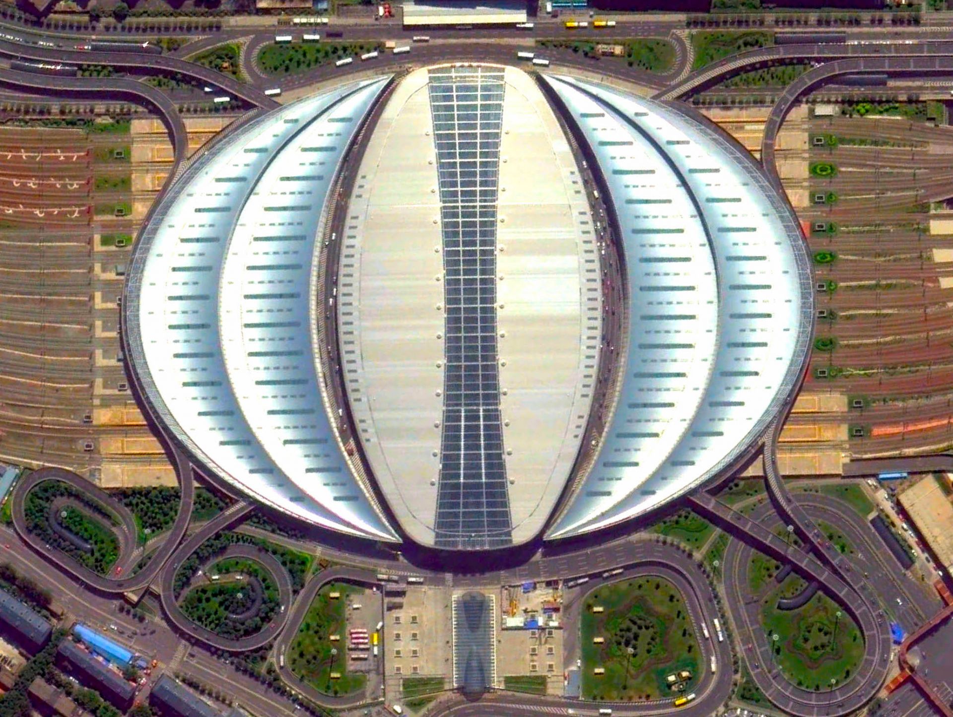 Beijing South Station interior