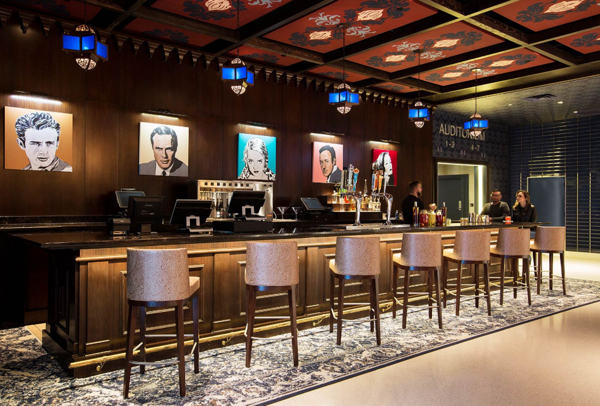 Santikos Embassy Theater bar