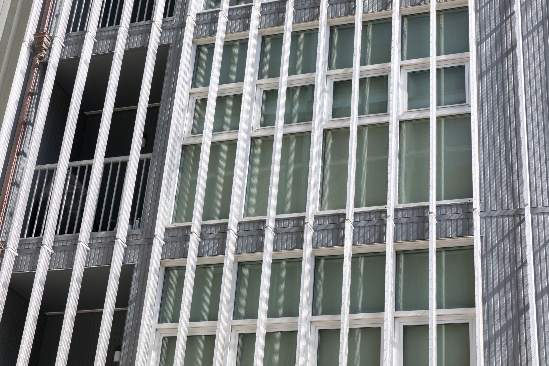 External Vertical Louvers