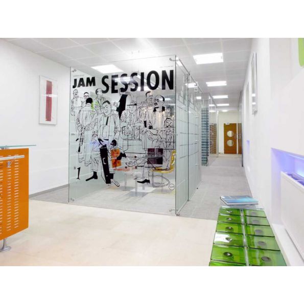 Elite Free Standing Glass Wall Dividers Modlar Com