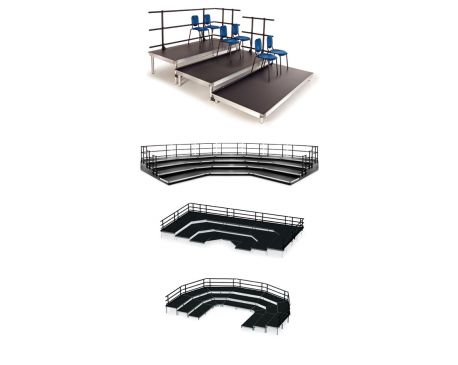 StageTek™ Seated Risers - modlar.com