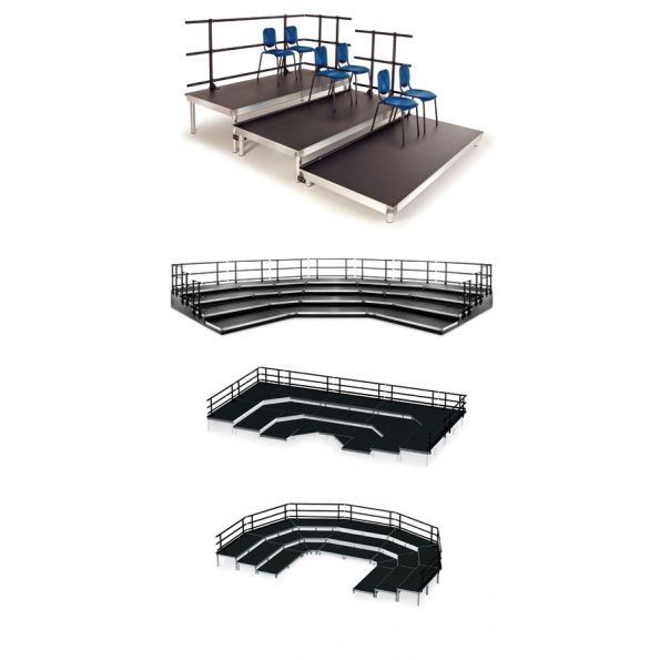 StageTek™ Seated Risers - modlar.com