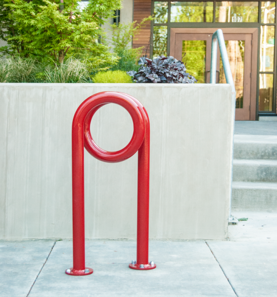 Corkscrew Bike Rack - modlar.com