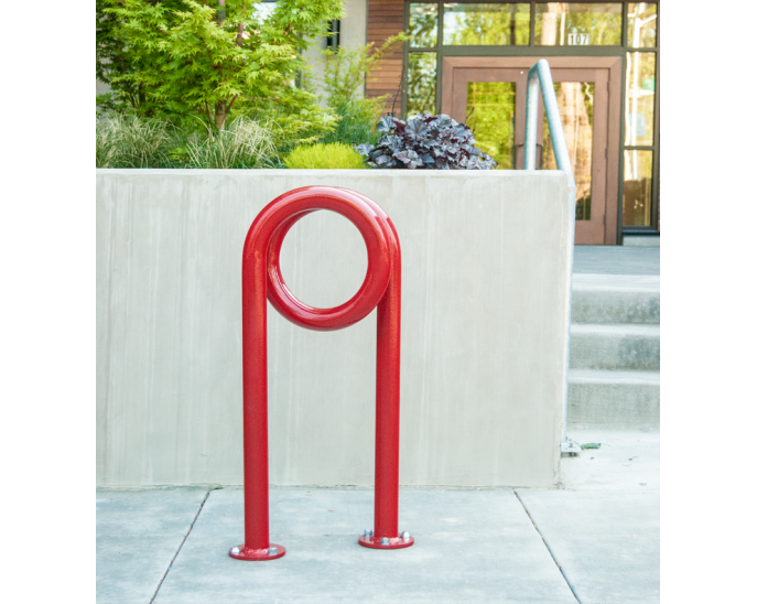 Corkscrew Bike Rack