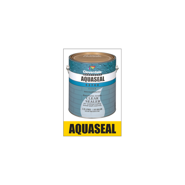 Clear Sealers AquaSeal Waterborne Clear Acrylic Sealer