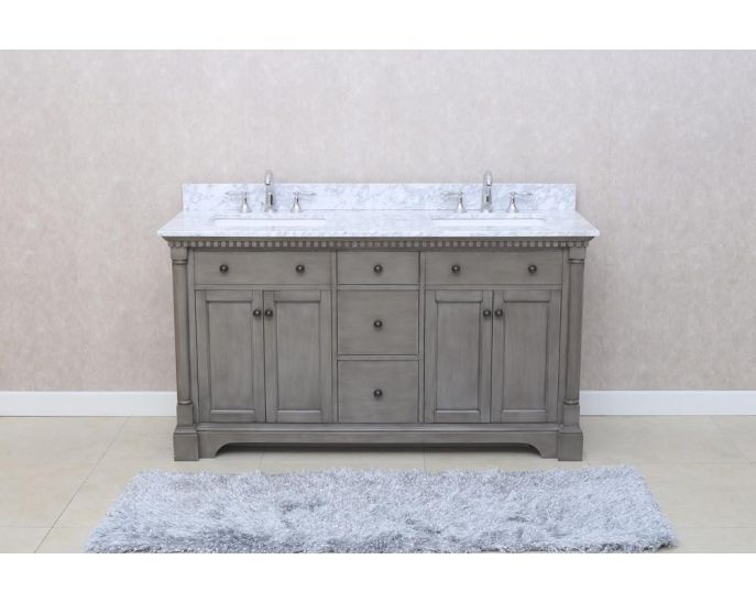 Stella 61" Bathroom Vanity Antique Grey