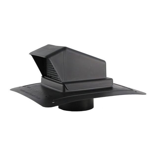 Plastic Bath Fan or Kitchen Exhaust Roof Vent with Stem