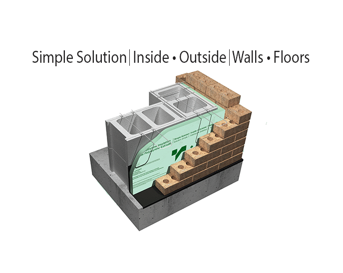 Type 4 XPS Insulation Board 30 PSI