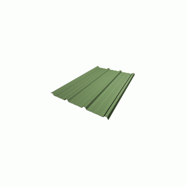 Green Panel Rib Flexrib Ribbed Panel - modlar.com