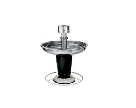 P428310 - Stainless Scuff Base for Sanispray Washfountain Intersan/AquaDesign