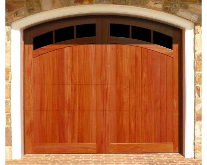 Medallion Wood Garage Door