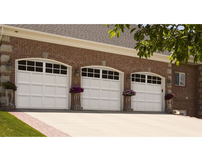 Steel Pinnacle Garage Door