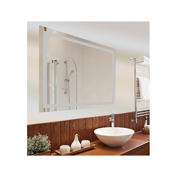 Edison M13 LED Frameless Backlit Mirror