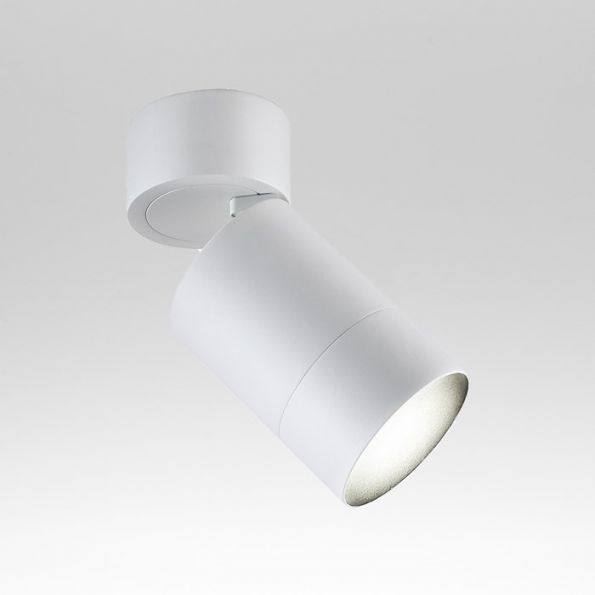LUMINTURS 3W Dimmable LED Ceiling Light – Surface Mounted – Modern White/Black – Office/Bedroom – A1801