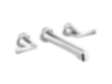 LEVOIR® Two-Handle Wall-Mount Lavatory Faucet - Less Handles- T65898LF-PCLHP