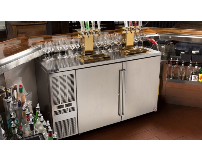 Perlick Dual Zone Back Bar Refrigerated