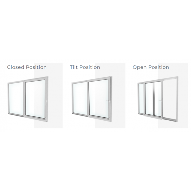 Tilt and Slide Patio Door