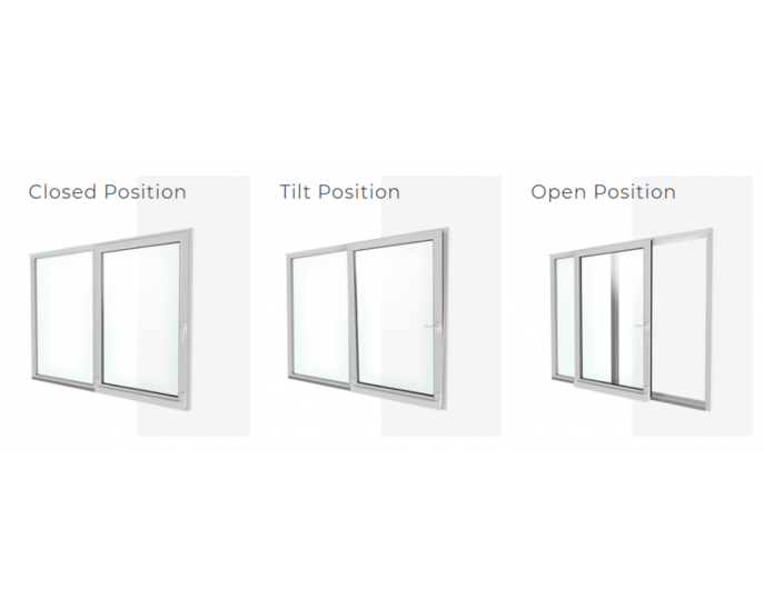 Tilt and Slide Patio Door