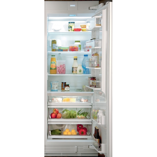 30" Designer Column Refrigerator with Internal Dispenser Panel Ready